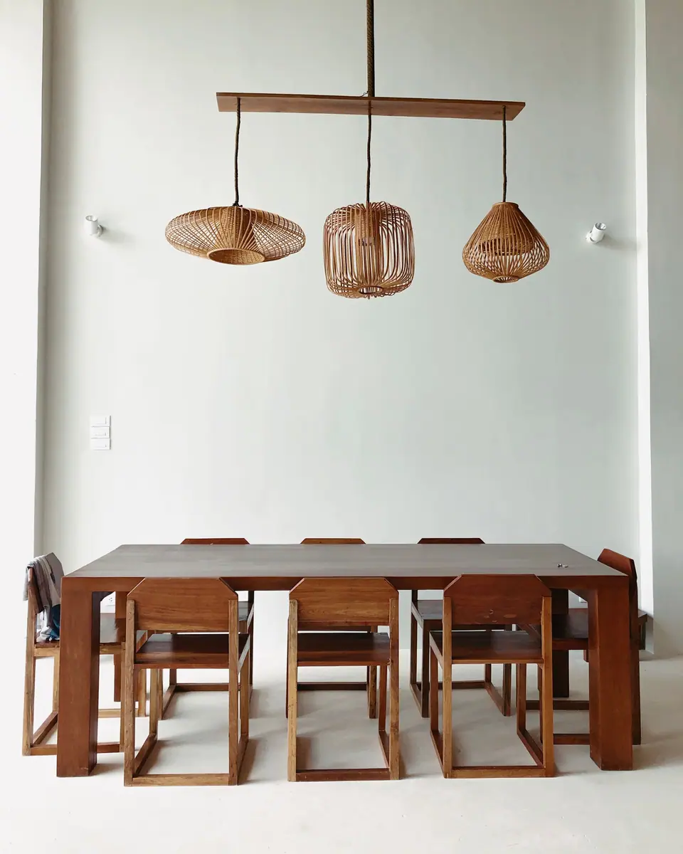 Sela Dining Set — LG-D04 · Table + 6 chairs