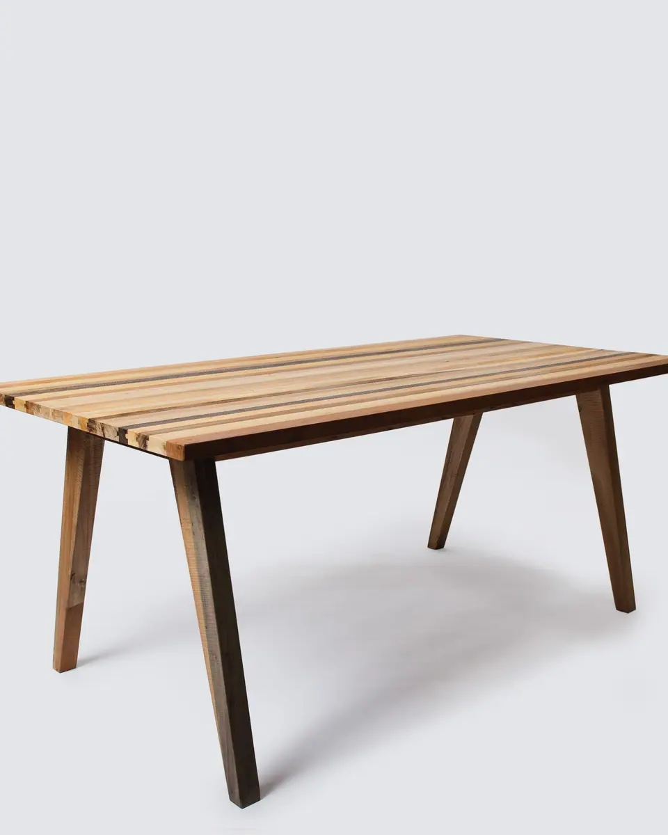 Sela Dining Table — LG-D01 · Teak · 220 × 100 × 76